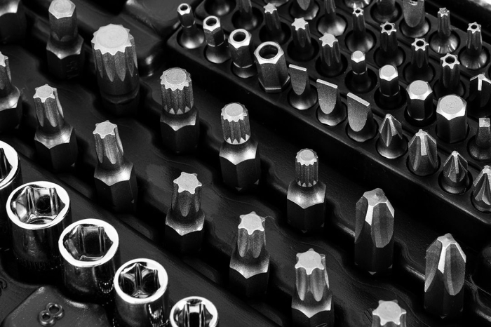 Set de chei cu clichet 1/4", 3/8", 1/2", multifuncționale, 219 de piese 10-076 NEO [11]