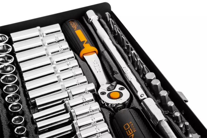 Set de chei tubulare 1/4", 63 de piese 10-008 NEO [5]