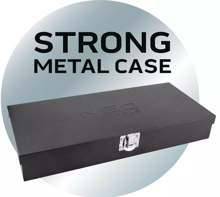 Set de chei tubulare 1/4", 63 de piese 10-008 NEO [9]