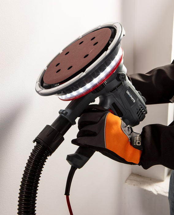 Slefuitor de tencuiala 900W, 180 mm, led 59G263 GRAPHITE [4]