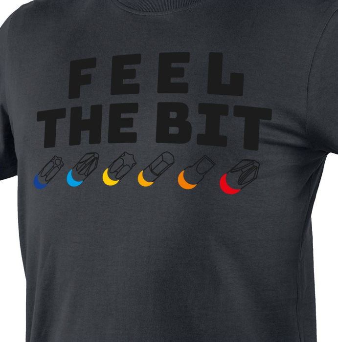 Tricou imprimat, FEEL THE BIT [4]