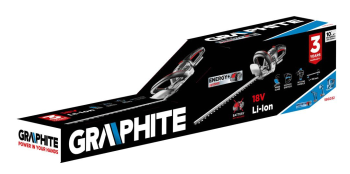 Trimmer fara fir, Energy + 18V, Li-Ion, latime de taiere 510 mm (fara acumulator inclus) 58G032 GRAPHITE [6]