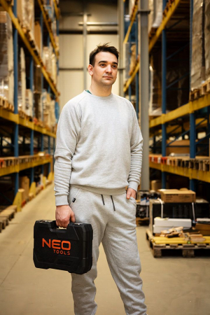 Bluză COMFORT, gri melanj [10]