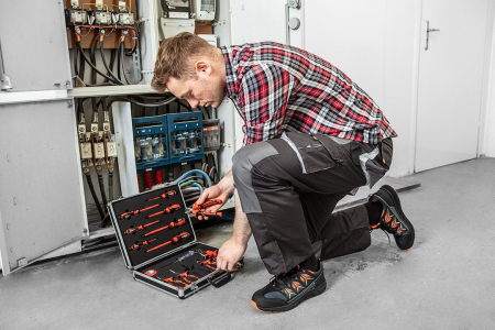 Camasa de lucru in carouri rosii [5]