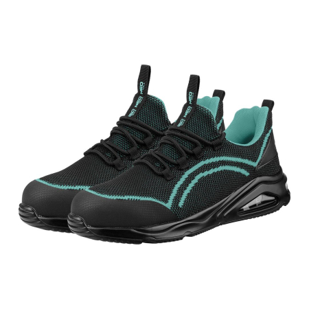 Echipamente de protectie - O1 SR Neo Air pantof lucru, negru-albastru, antistatic, antialunecare, fara metal