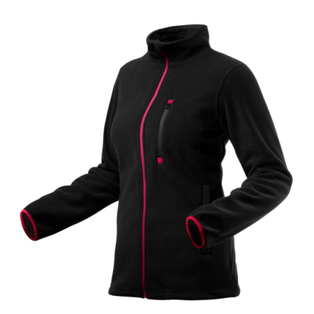 Echipamente de protectie - Geaca fleece pentru femei, negru