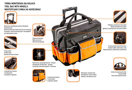 Geanta pentru scule, cu roti 84-302 NEO [1]