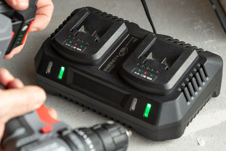 Incarcator dublu pentru acumulatori Energy+ 58G085-1 GRAPHITE [1]