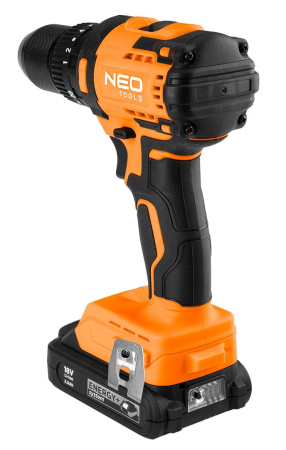 Mașină de găurit cu percuție 18V fără perii, mandrină 13mm, compactă, Energy+, fără acumulator 04-619 NEO [10]