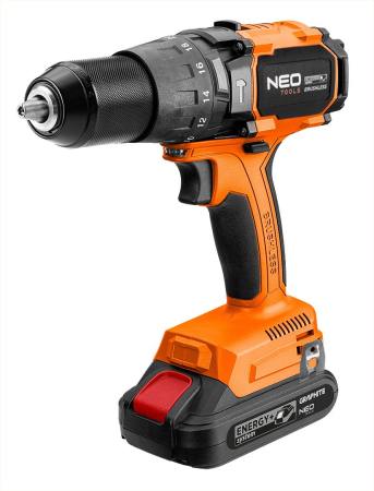 Energy + - Mașină de găurit/înșurubat, Energy+, fără perii cu impact de 100 Nm 04-616 NEO