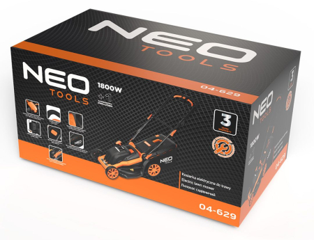 Masina de tuns iarba, 1800W. 380 mm, cos 45L 04-629 NEO [1]