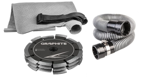 Masina pentru facut caneluri in pereti 2400W, 150 mm 59G371 GRAPHITE [1]