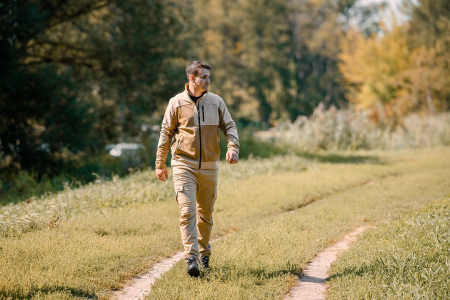 Pantaloni de lucru OUTDOOR, tip jogger, bej [3]