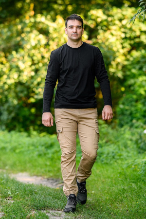 Pantaloni de lucru OUTDOOR, tip jogger, bej [4]