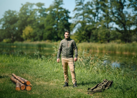 Pantaloni de lucru OUTDOOR, tip jogger, bej [5]