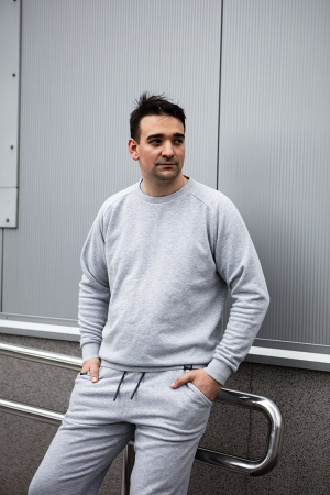 Pantaloni de trening COMFORT, gri melanj [14]