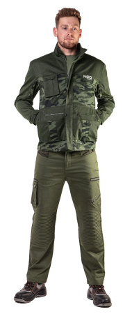 Pantaloni lucru CAMO olive [9]