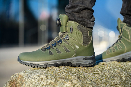 Ghete de lucru O2 SR FO, sireturi cu buton blocare [3]