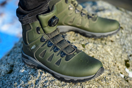 Ghete de lucru O2 SR FO, sireturi cu buton blocare [1]