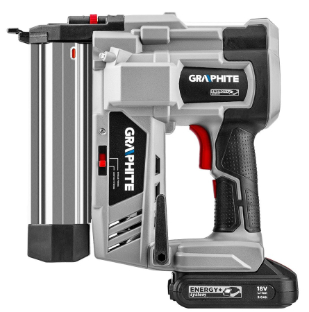 Pistol cuie si capse Energy+ 18V, Li-Ion (fara acumulator inclus) 58G081 GRAPHITE [13]