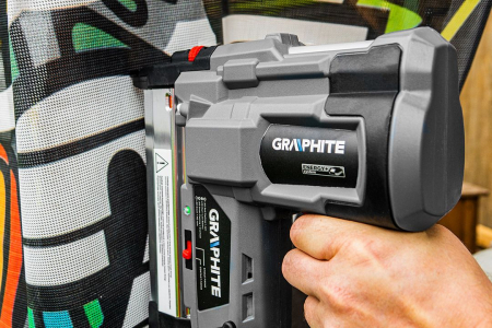 Pistol cuie si capse Energy+ 18V, Li-Ion (fara acumulator inclus) 58G081 GRAPHITE [5]