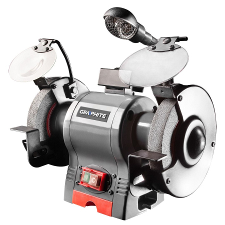 Scule electrice - Polizor de banc 370W, 230V, disc piatra 150x12.7mm, 3450 rpm, 59G383 GRAPHITE