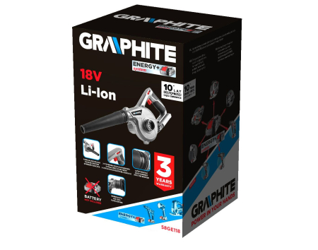 Suflanta mica pentru gradina si atelier Energy+ 18, fara acumulator 58GE118 GRAPHITE [2]