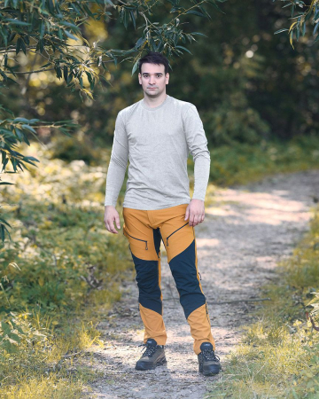 Tricou cu maneca lunga, gri [2]