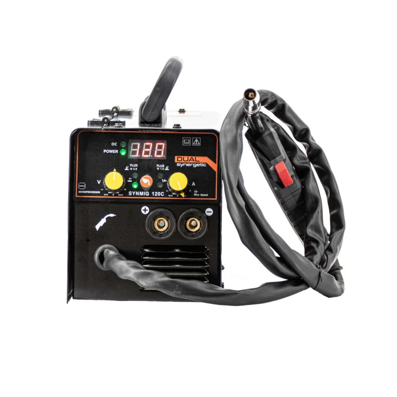 Aparat de Sudură Intensiv MIG 120C, MIG/MMA/TIG, 120A, Fără Gaz, Compact [3]