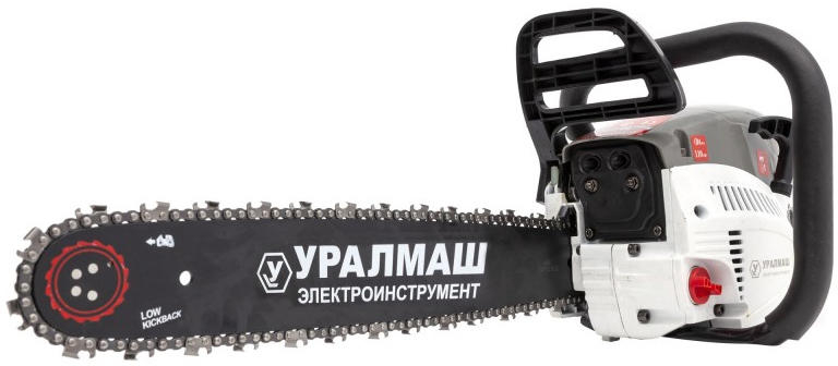 Drujbă pe Benzină UralMas, 3.5CP, 58CC, Lamă 40cm, 2 Lame + 2 Lanțuri, Sistem Anti-Vibrații [2]