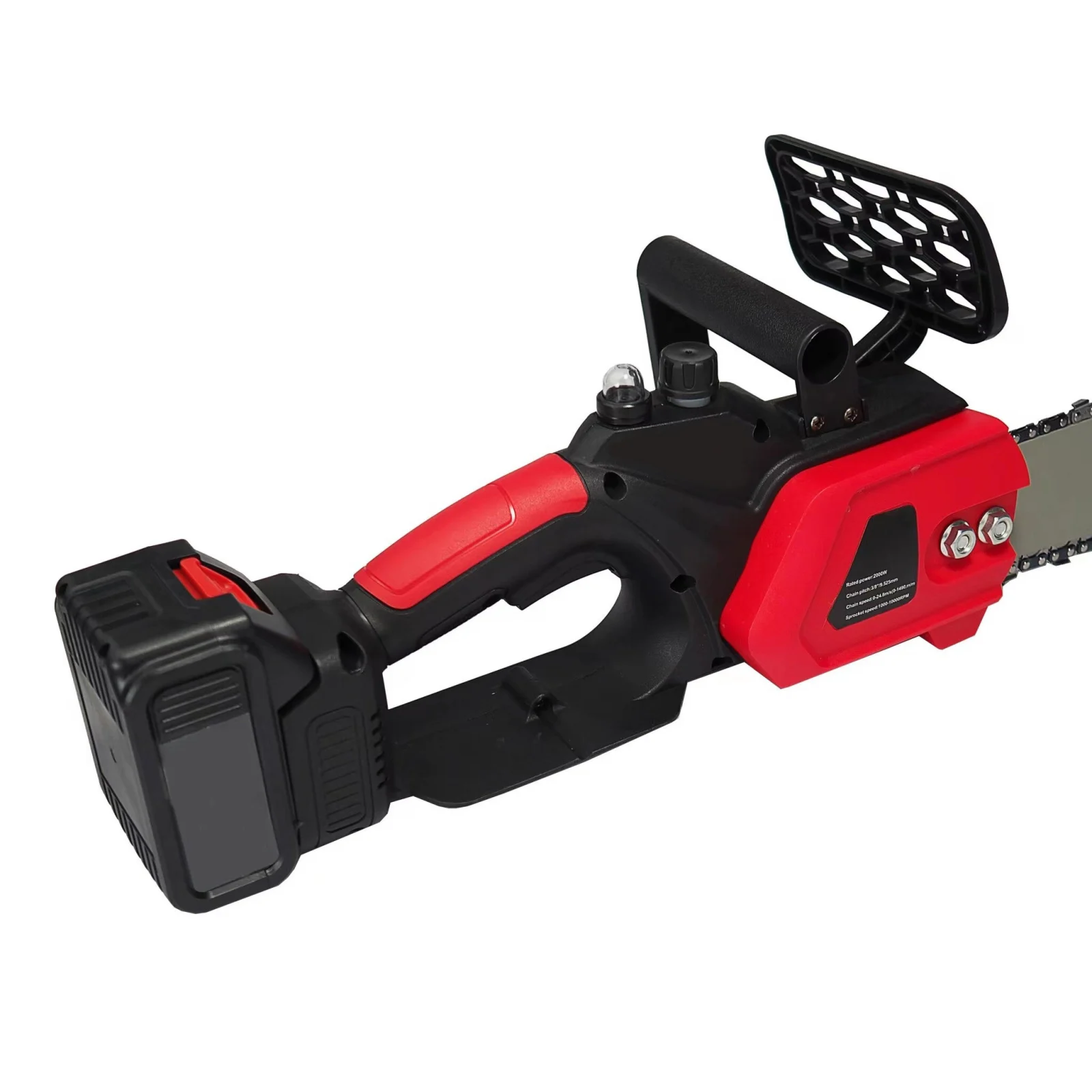 Fierăstrău cu Lanț pe Acumulator Lider , 48V, 6000mAh, Lamă 30cm, 2 Acumulatori, Valiză Transport Inclusă [4]