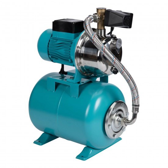 Hidrofor Craftec-Germany AUJET100SS MX1662, 100L, 0.75KW (1CP), Pompă Autoamorsantă din Inox, Stator Cupru, Rotor Inox [4]