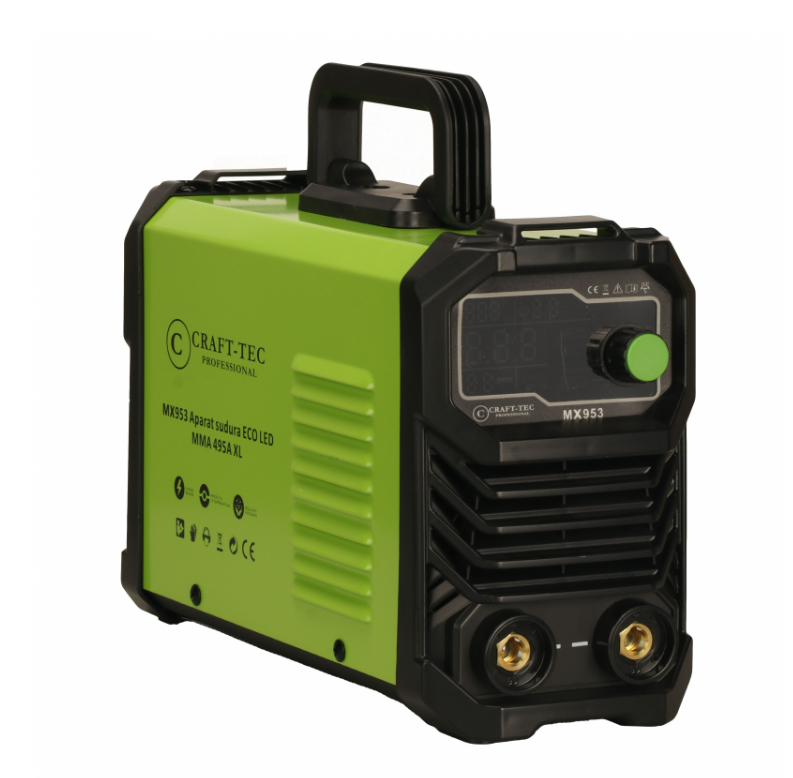 Invertor Sudură 495A CRAFT-TEC XL MMA, Electrod 1.6-5mm, Compact și Puternic [2]