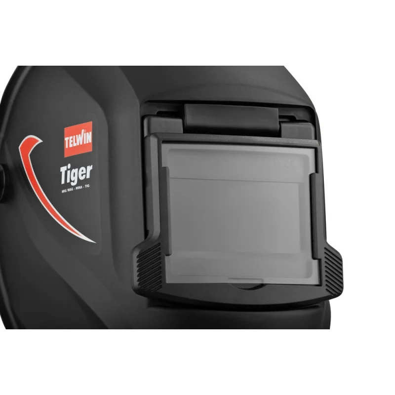 Mască de Sudură TELWIN TIGER, Protecție DIN 11, Vizieră Rabatabilă, Pentru MMA, MIG/MAG și TIG [3]