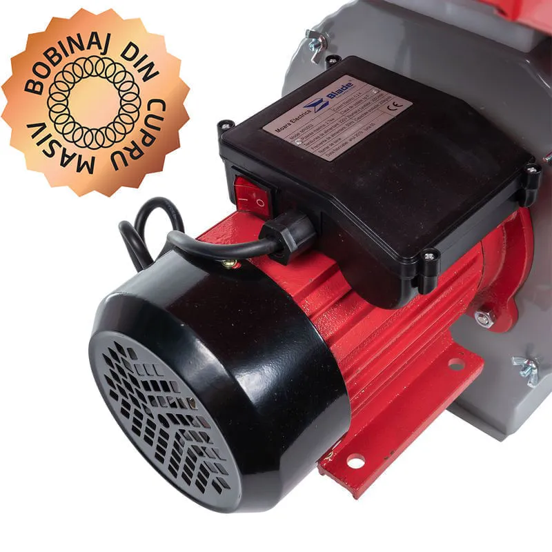 Moară Electrică Blade pentru Cereale și Știuleți de Porumb, 3500W, 250Kg/h, 20 Ciocănele, 4 Site Incluse [2]