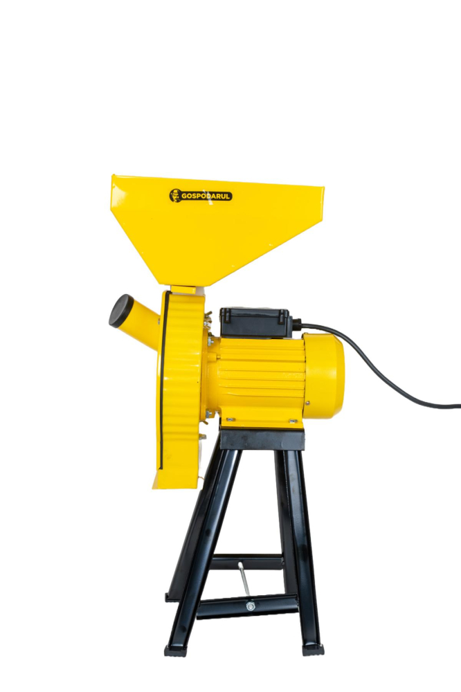 Moară Electrică pentru Cereale și Știuleți, 3900W, 320Kg/h, 20 Ciocănele, Suport Metalic Inclus, 4 Site [4]