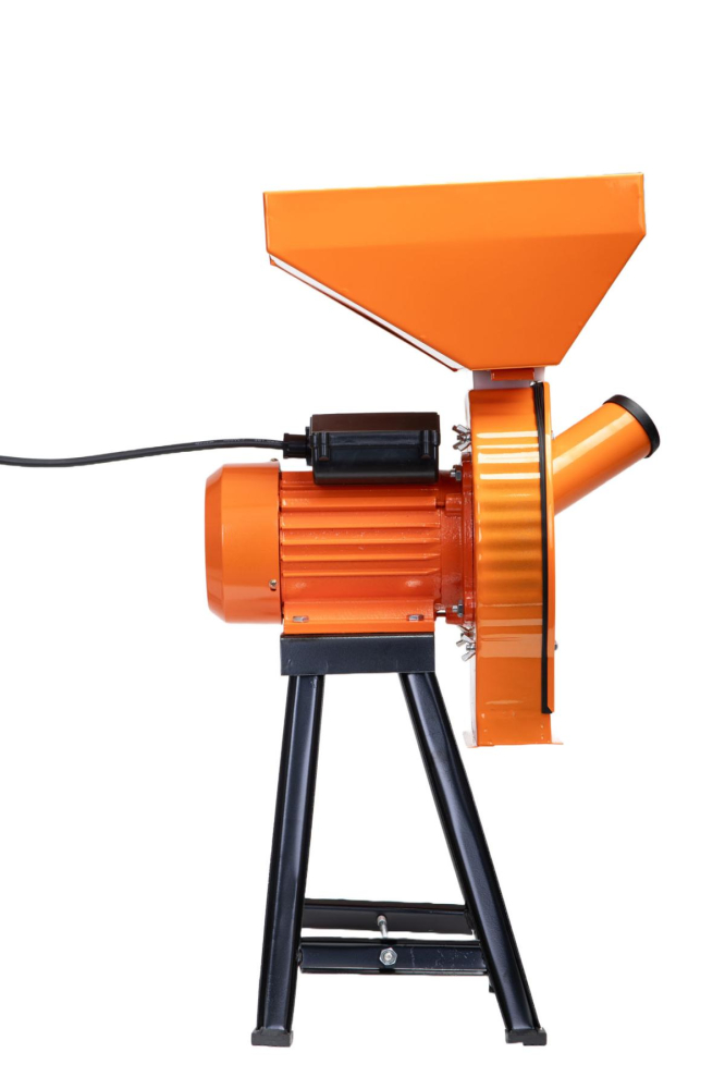 Moară Electrică Wolfson MCR-1S, 2700W, 200Kg/h, cu Suport Metalic, Pentru Cereale și Știuleți de Porumb, 20 Ciocănele, 4 Site Incluse [4]