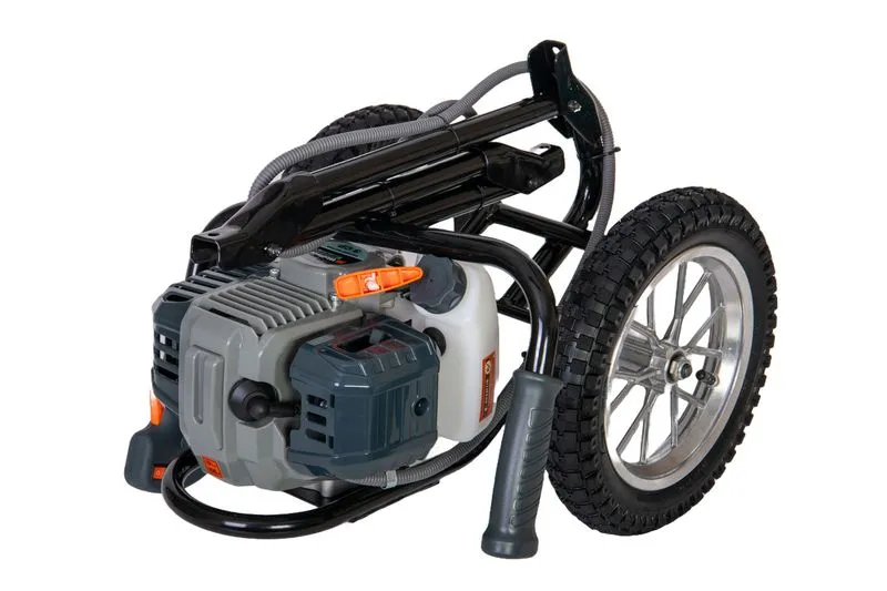 Motocoasă pe Benzină cu Roți Wolfson Imperio WFS0066, 52CC, 3CP, 7500RPM, Roți 12.5", Ideală pentru Terenuri Mari [4]