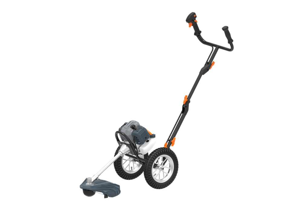 Motocoasă pe Benzină cu Roți Wolfson Imperio WFS0066, 52CC, 3CP, 7500RPM, Roți 12.5", Ideală pentru Terenuri Mari [2]