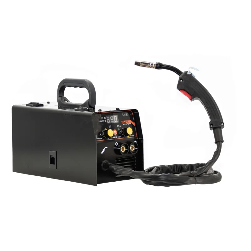 Aparat de sudura - Aparat de Sudură Intensiv MIG 120C, MIG/MMA/TIG, 120A, Fără Gaz, Compact