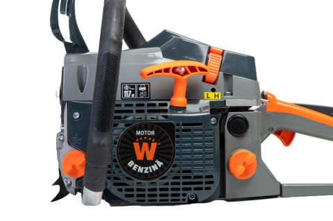 Drujbă Profesională Wolfson STX-580, 58CC, 2.6CP, 2 Lame 40cm și 2 Lanțuri Incluse [3]
