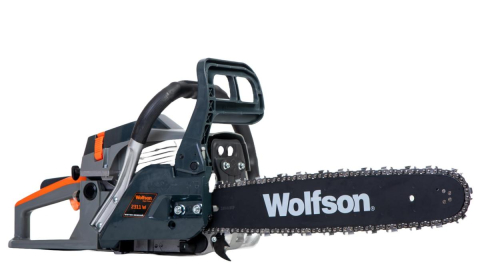 Drujbe pe Benzina - Drujbă Profesională Wolfson STX-580, 58CC, 2.6CP, 2 Lame 40cm și 2 Lanțuri Incluse