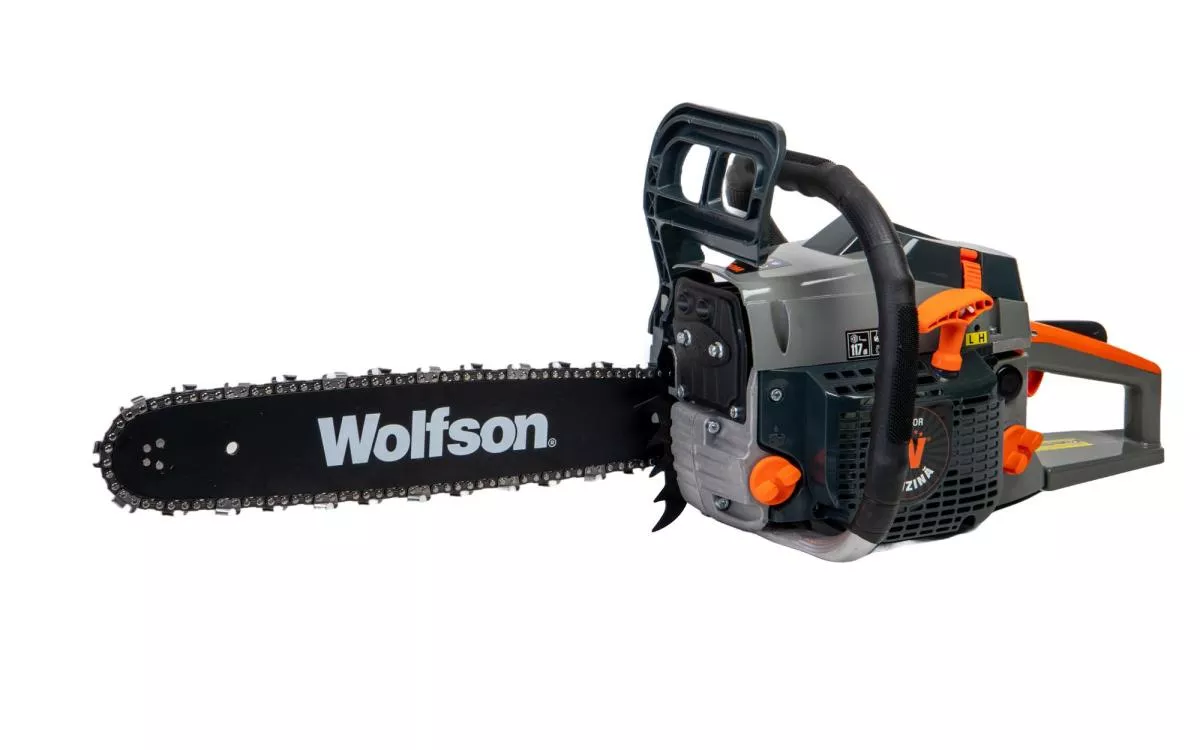 Drujbă Profesională Wolfson STX-580, 58CC, 2.6CP, 2 Lame 40cm și 2 Lanțuri Incluse [4]