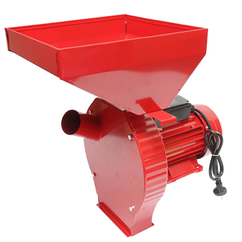 Mori Electrice și Batoze pentru Cereale - Moară Electrică Craft-Tec pentru Cereale și Știuleți, 3800W, 3000RPM, 200Kg/h, 100% Cupru, Roșu, 4 Site Incluse