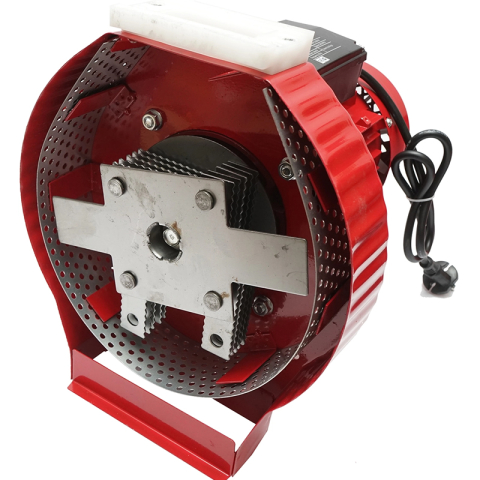 Moară Electrică Craft-Tec pentru Cereale și Știuleți, 3800W, 3000RPM, 200Kg/h, 100% Cupru, Roșu, 4 Site Incluse [4]
