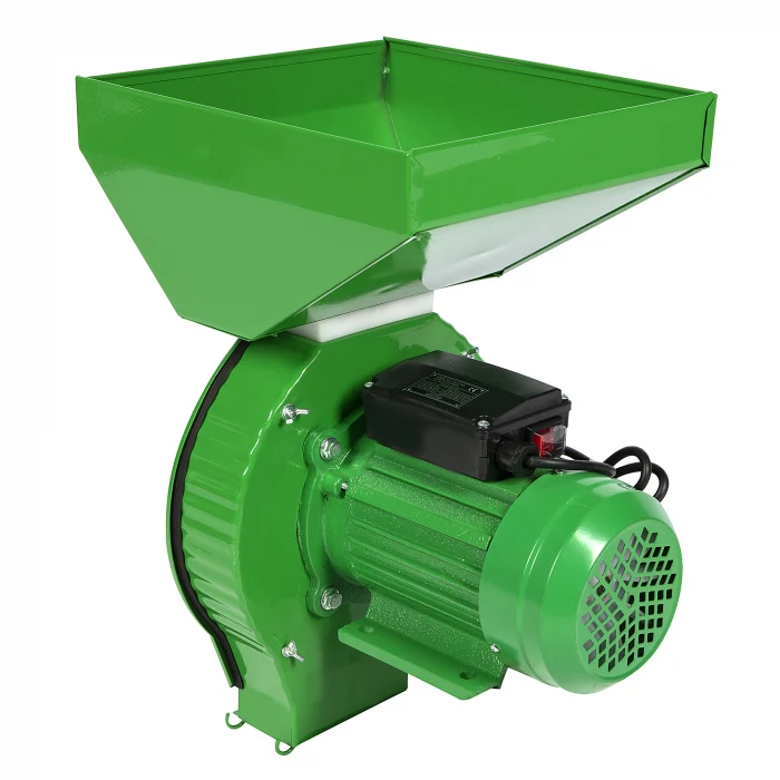 Moară Electrică Craft-Tec pentru Cereale și Știuleți, 3900W, 270Kg/h, 20 Ciocănele, Cuvă Mare, Sac și Suport Metalic Incluse [1]