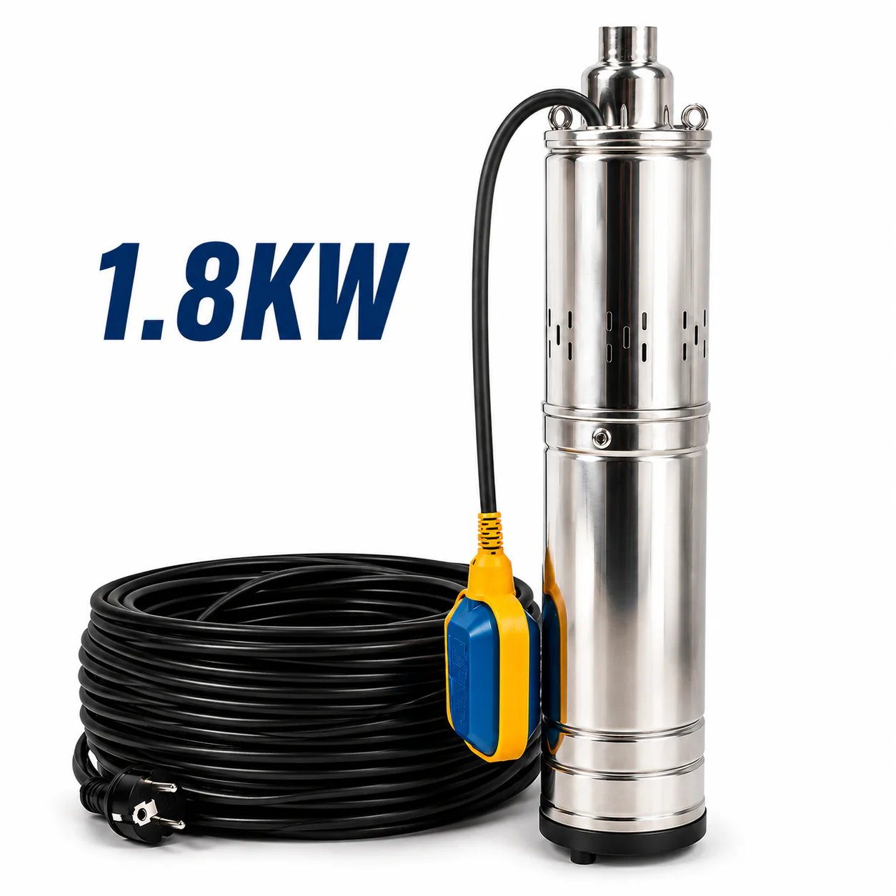 Pompa Submersibilă de Mare Adâncime Craft-Tec Aqua Premium, 1800W, 5000L/h, Înălțime Refulare 160m, Cablu 20m, Motor în Ulei, IP68 [3]