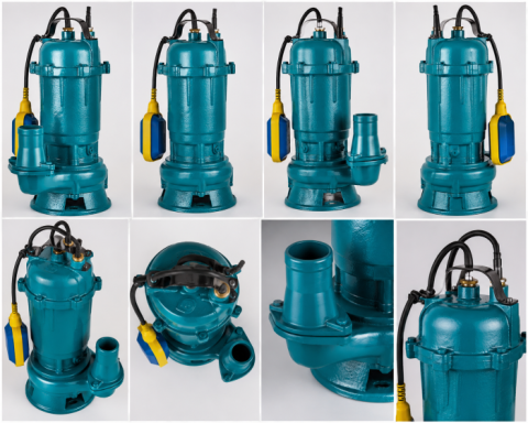 Pompa Submersibilă pentru Apă Murdară Craft-Tec Aqua, 3000W, cu Tocător și Plutitor, Debit 25m³/h, Refulare 20m, Fontă Anticorozivă [1]