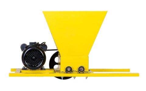 Zdrobitor Electric pentru Struguri Gospodarul Profesionist, 750W, 500Kg/h, Cuvă Mare, Role Alimentare [1]