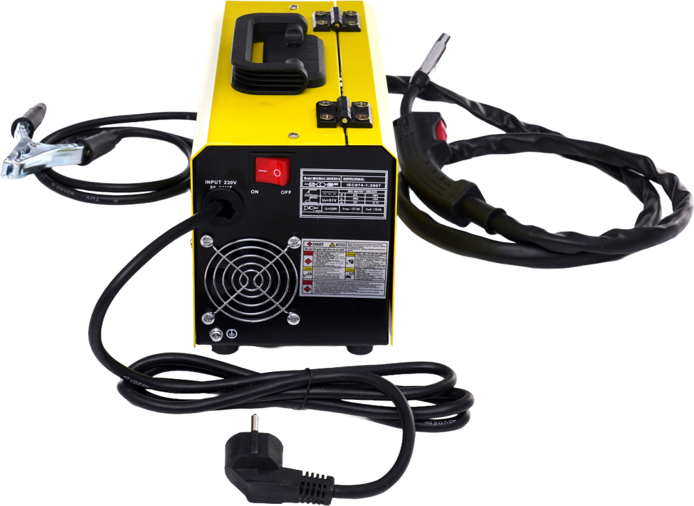 Aparat de sudura inverter MIG/MAG 40-200A IGBT 230V pentru sudura cu gaz si sarma flux (ASM200) [4]